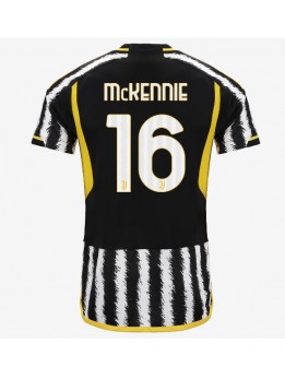 Moški Nogometna dresi replika Juventus Weston McKennie #16 Domači 2023-24 Kratek rokav
